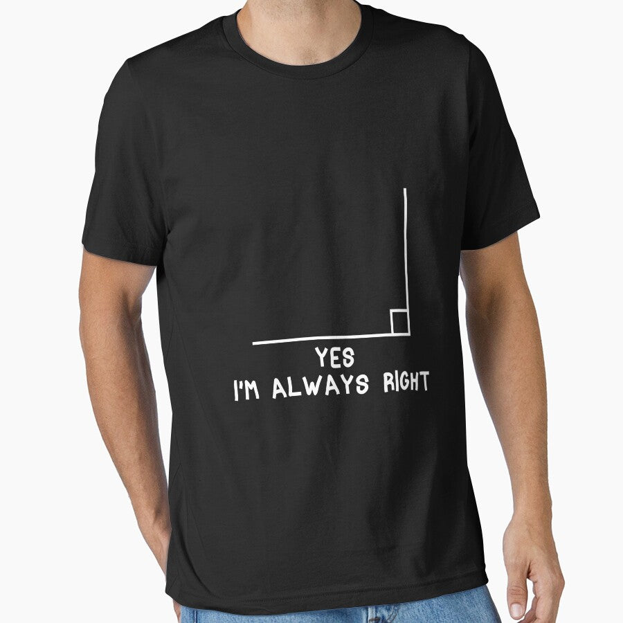 Funny Math Teacher Joke Men Women Fun Best Math Quotes T-Shirt by Elkaissi3