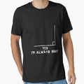Funny Math Teacher Joke Men Women Fun Best Math Quotes T-Shirt by Elkaissi3