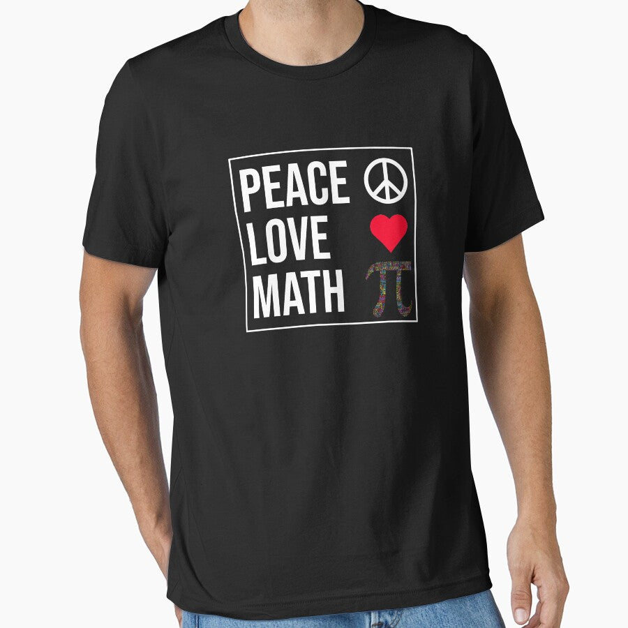 Peace Love Math by CatArtStore