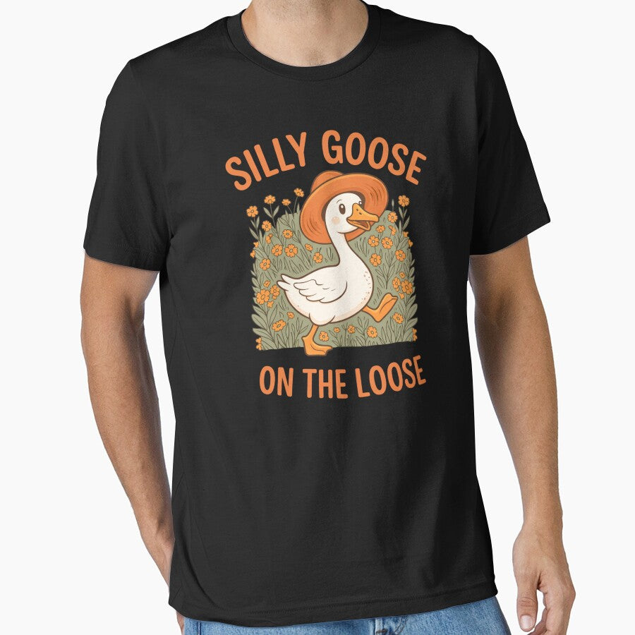 Silly Goose On The Loose by krystalRomanart
