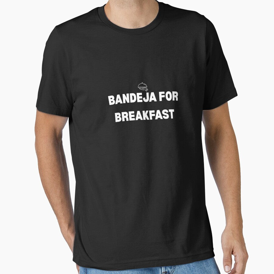 Bandeja for Breakfast Unique Padel Tee by dave-elf