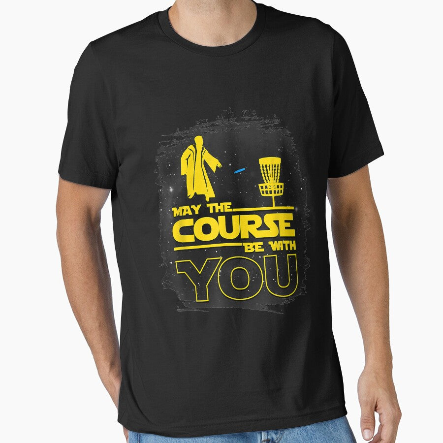 May The Course Be With You Funny Disc Golf by Joni23414