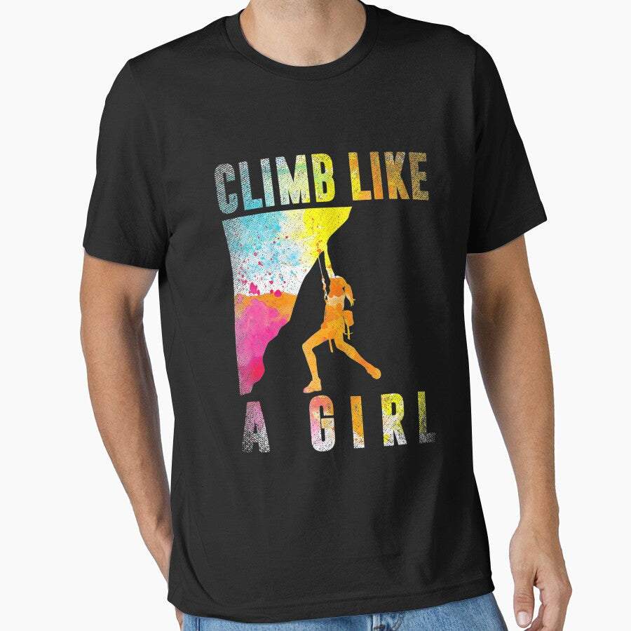 Bouldering Rock Climber by GabiStock