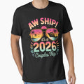 Retro Aw Ship It's A 2026 Couples Matching Anniversary Cruise Vacation by jakaun