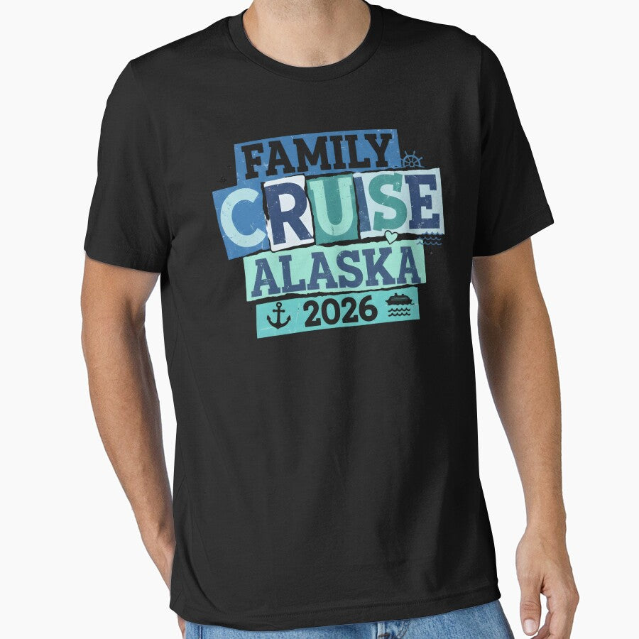 Family Cruise Alaska 2026 Matching Vacation Trip Group by THREE LITTLE BEANS