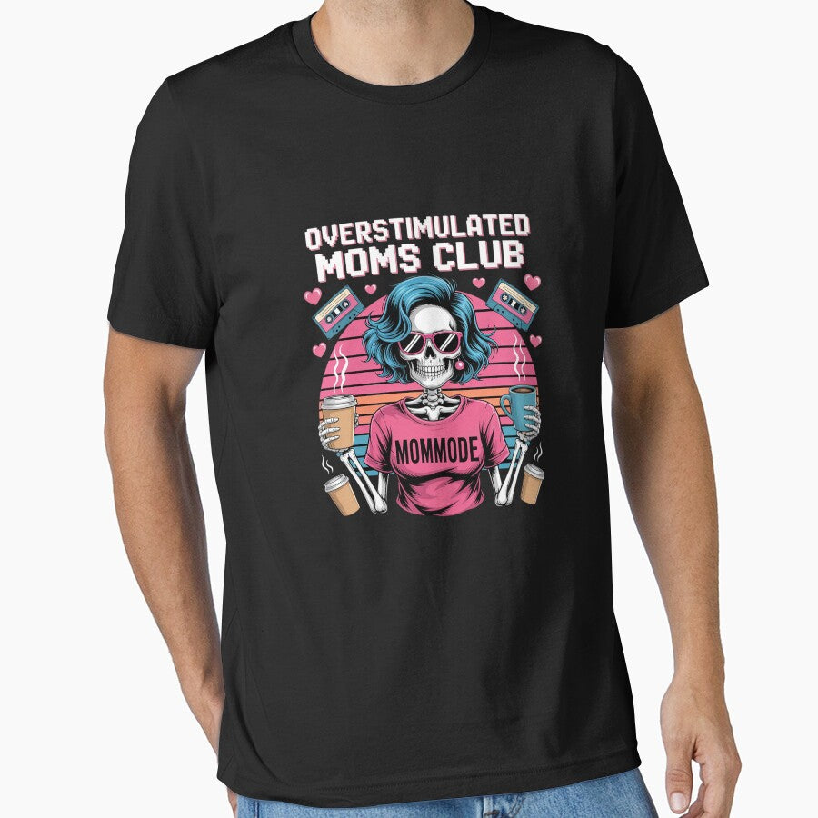 Overstimulated Moms Club Mom Depression Mental Health by velltoons