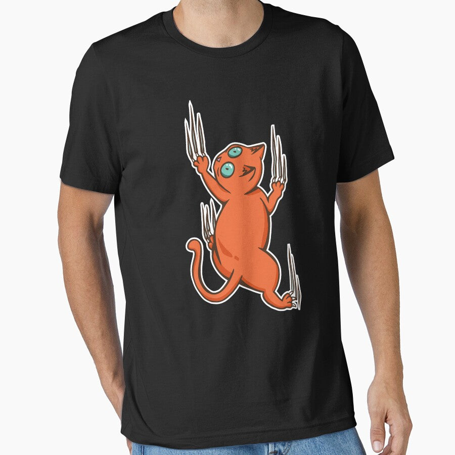 Freeclimbing Cat Climbing Bouldering Alpinist Design by justjonboy