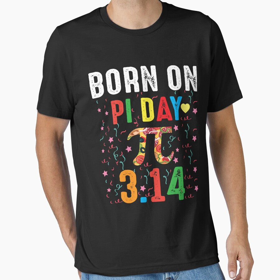 Born on Pi Day Birthday 2023 Happy Pi Day Math Teacher Kids by tshirtsdesk