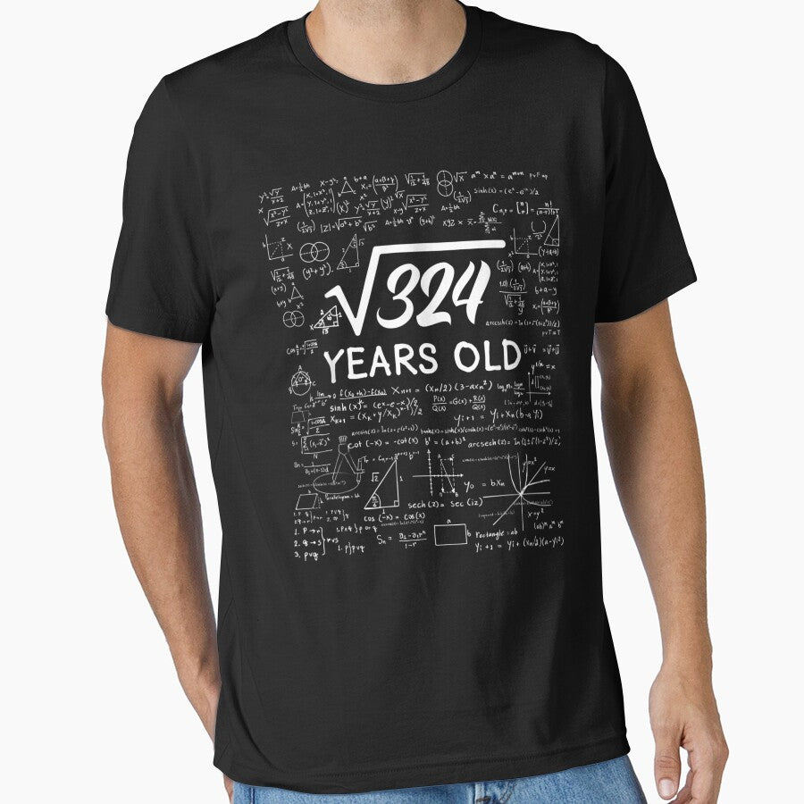 18 Birthday Boy Men Son Him Girl Funny Math 18th Birthday by michaelart18