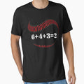 Double play 6+4+3=2 Baseball Math Double Play Funny Baseball Mom and Dad 6+4+3=2 math Gift by ARTZ84
