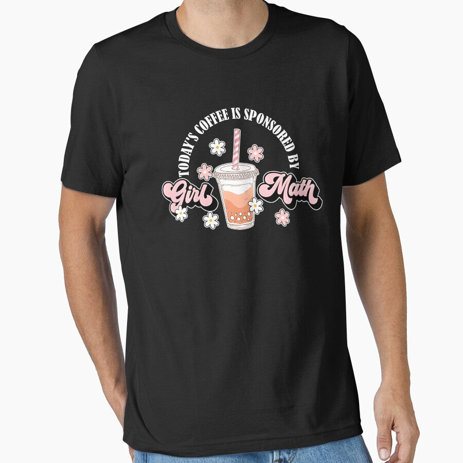 Today's Coffee Sponsored By Girl Math Retro Funny by BKnox94