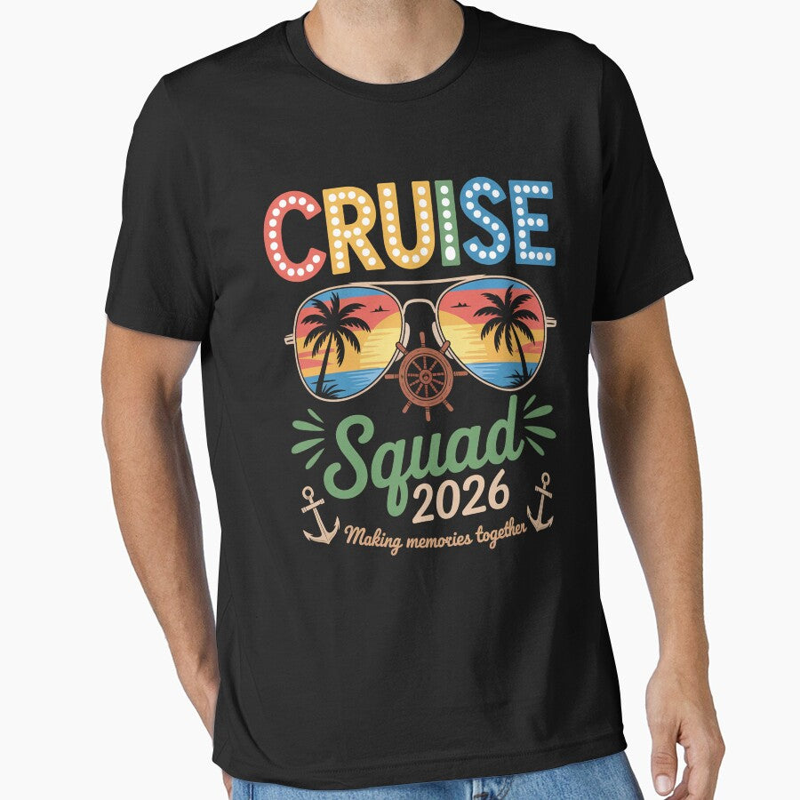Cruise Squad 2026 Summer Vacation Matching Family by MaryoKing