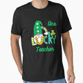 One Lucky Teacher Patrick's Day Green Gnome by Belhbib Art ⭐⭐⭐⭐⭐