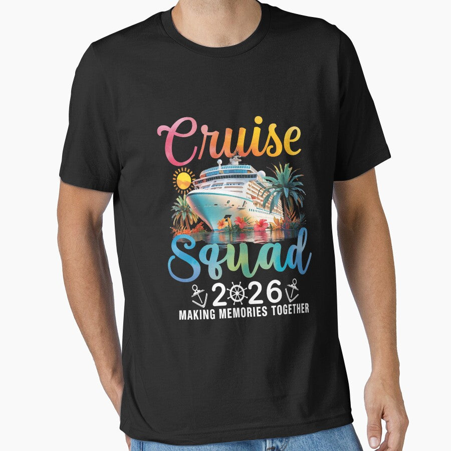 Cruise Squad 2026 Family Vacation Matching Group Summer by GreggRoss