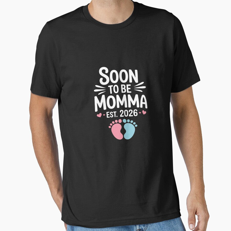 Soon to Be Momma Est 2026 Baby Funny Momma by CultureSpec