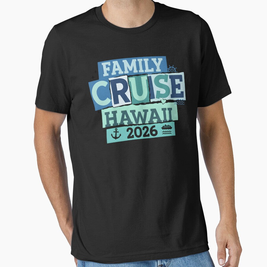 Family Cruise Hawaii 2026 Matching Vacation Trip Group by THREE LITTLE BEANS