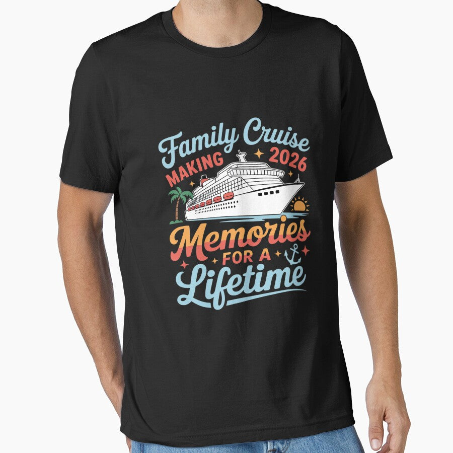 Family Cruise 2026 Making Memories for A Lifetime Beach by BlueCreator-inc