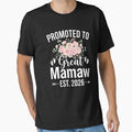 Promoted To Great Mamaw Est. 2026 New Great Grandma Announcement by SofenArt