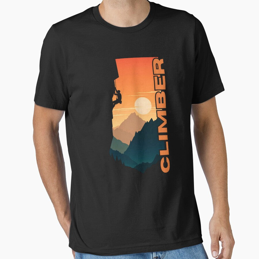 CLIMBER by BRONTOSHIRTS