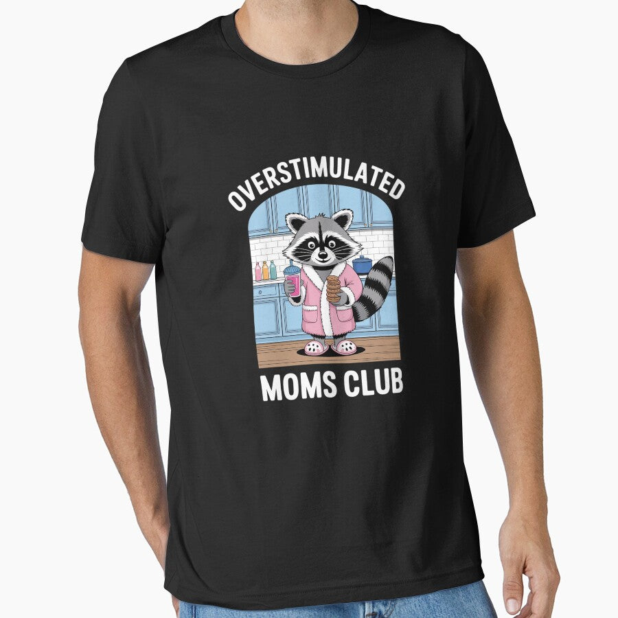 Overstimulated Moms Club Tshirt Mom Depression Mental Health 1 by velltoons