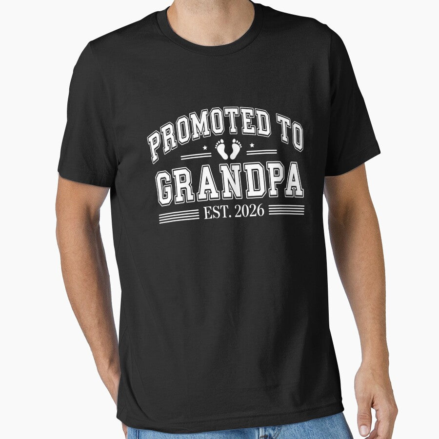 Promoted to Grandpa - Grandpa Est 2026 by CutOutIdols