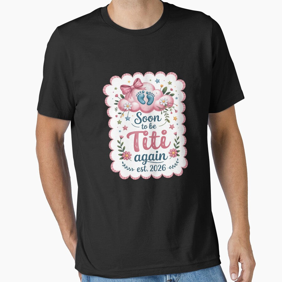 Soon to be Titi Again Est 2026 Baby Announcement Party by CultureSpec