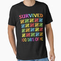 Funny School Boys Girls Kids Gift 100 Days of School by MatherFisher