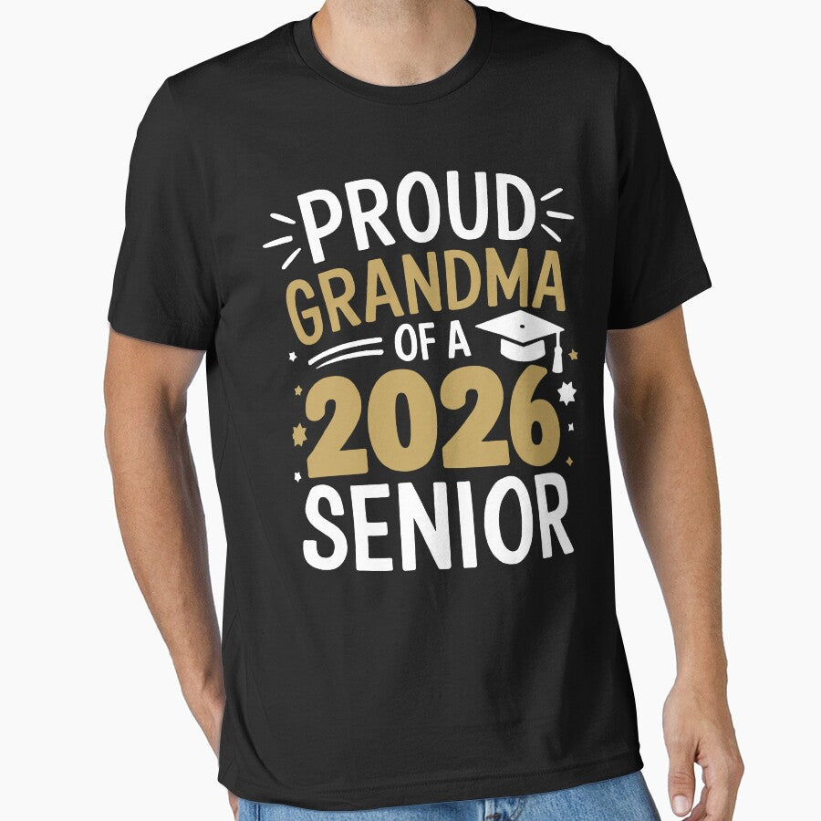 Proud Grandma Of A 2026 Senior by Living You  Apparel