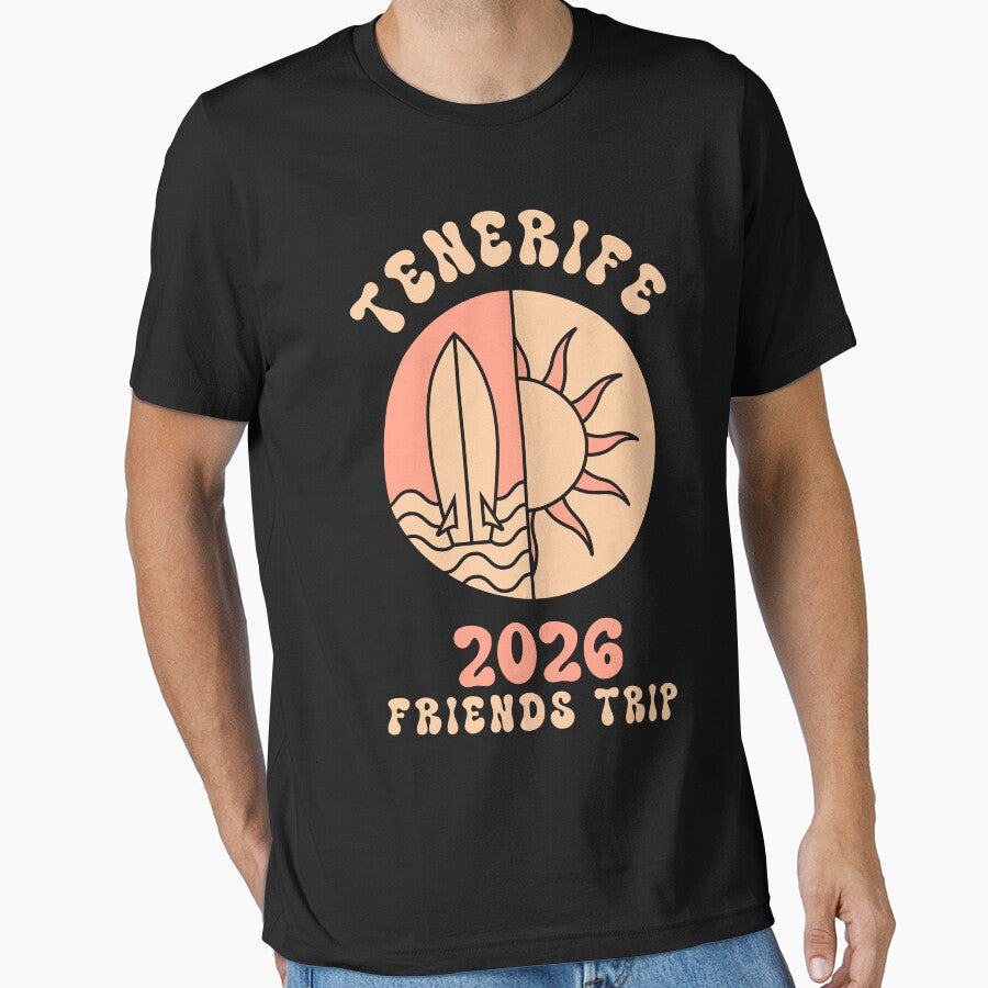 Tenerife 2026 Friends Trip Vacation Squad Goal Memory Design by JavaGraph
