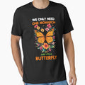 We Only Need One Monarch Butterfly - Vibrant Butterfly and Floral Art by TinaMDedrick
