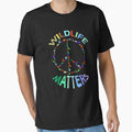 Colorful wildlife matters design of a peace sign with wildlife animals. Protect the wildlife! by NobelFashion