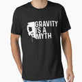 Gravity Is A Myth Funny Rock Climbing Sport Rock Climber by Quickhappy
