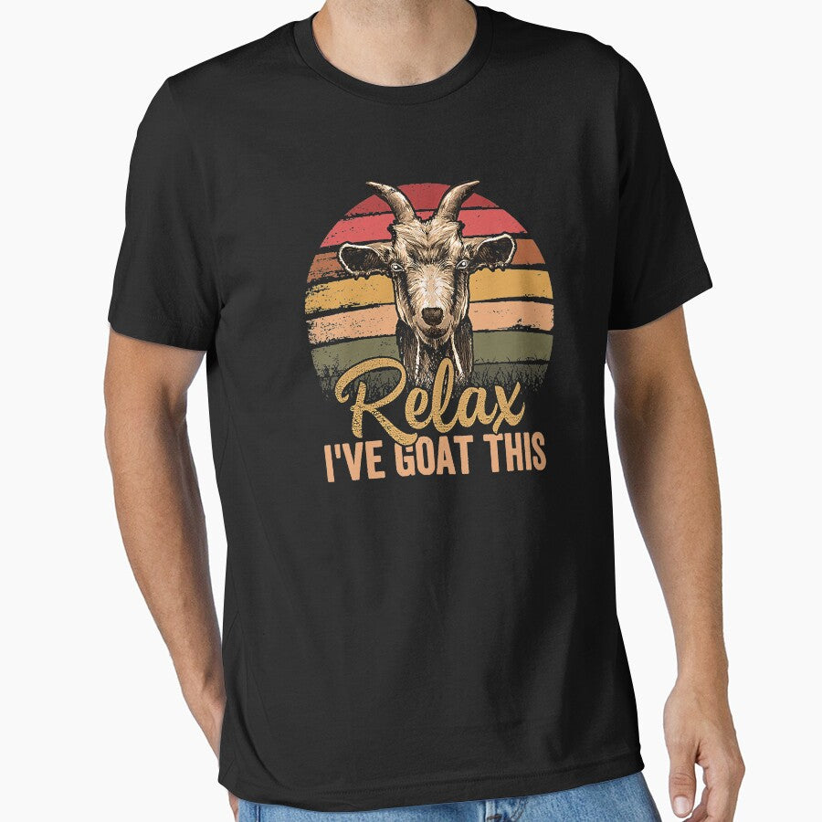 Retro Vintage Relax I've Goat This Tshirt Goat Lover Gifts by haruharu1695