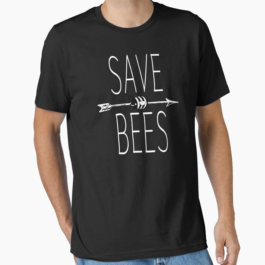 Save The Bees Cute Little Bee Design by jacks-tees