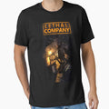 Lethal Company Bracken In Dark T-shirt by awesome poo