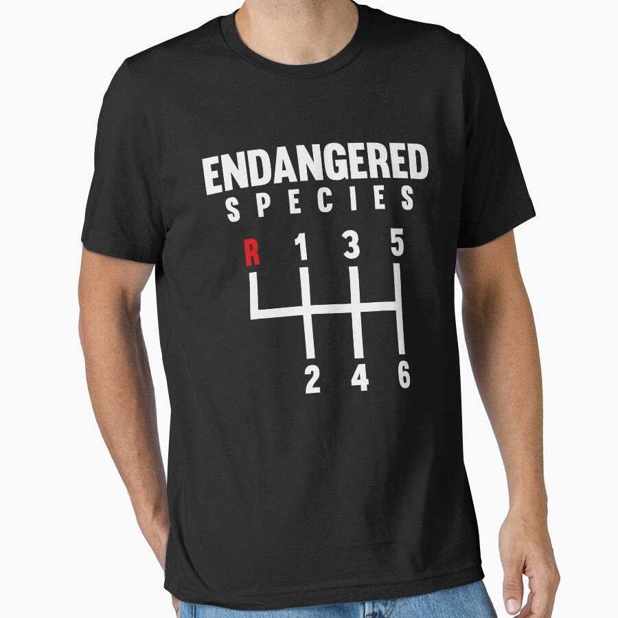 Endangered Species Funny Manual Gearbox by ujgbnx