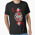 Bangin' Chains Disc Golf Gothic King Of Hearts Skull Card by GrandeDuc