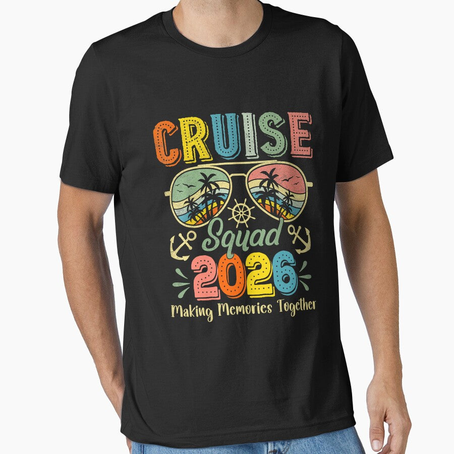 Cruise Squad 2026 Family Group Matching Summer Vacation by GreggRoss