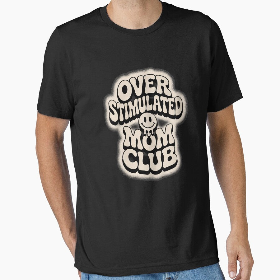 Groovy Overstimulated Moms Club Trendy Mom 1 by joyouartArt
