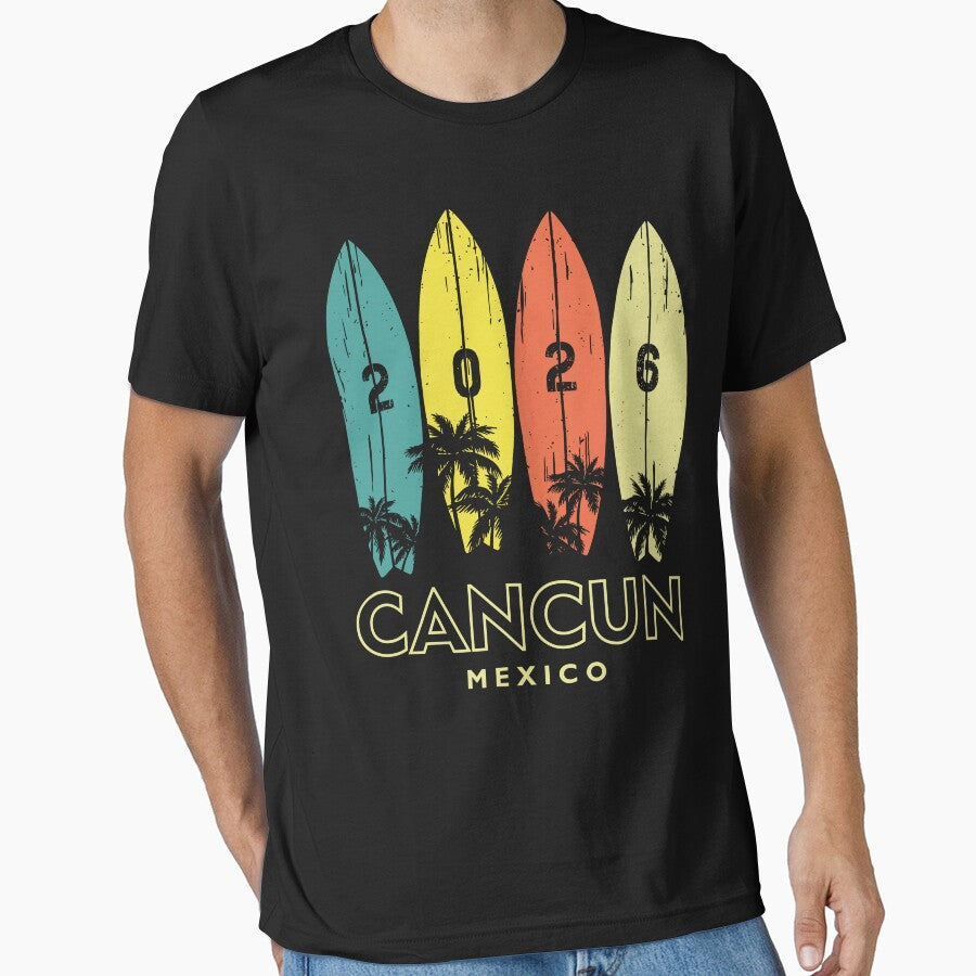 Cancun Cruise Mexico 2026 Tropical Beach Surfboard Surfing Trip by jakaun