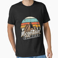 Mountains climber climbing gift retro bouldering vintage mountaineer by teeseeds