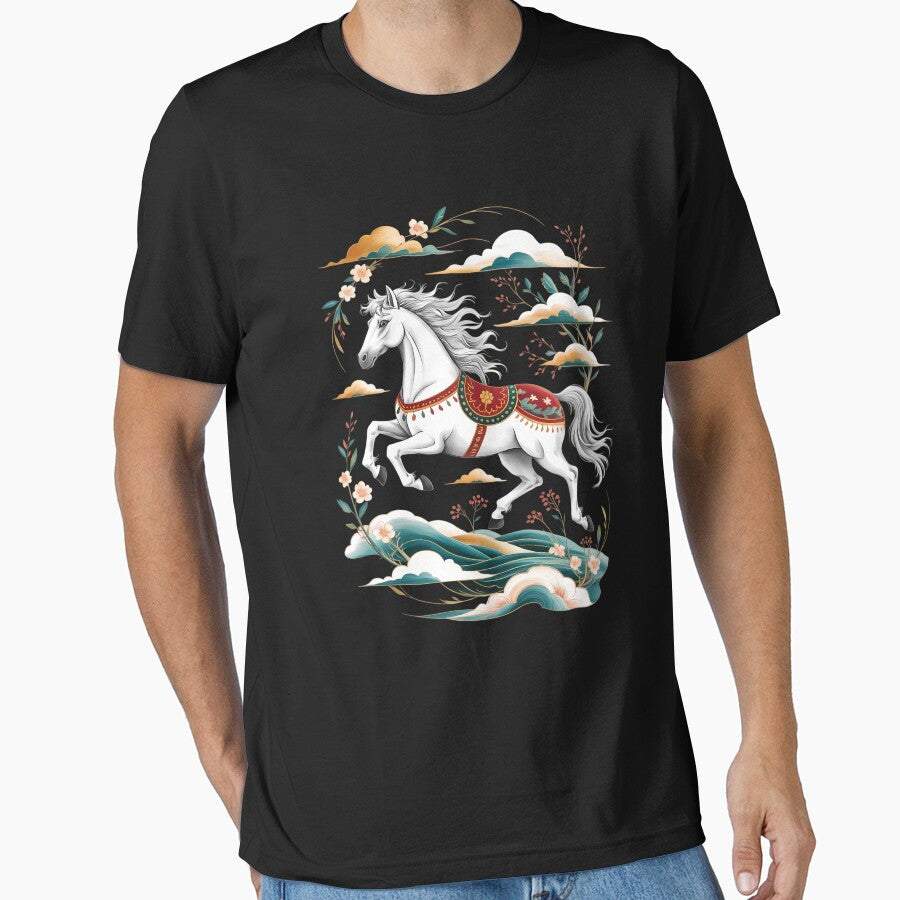 Chinese New Year of the Horse 2026 Lunar New Year Zodiac by tearbytea