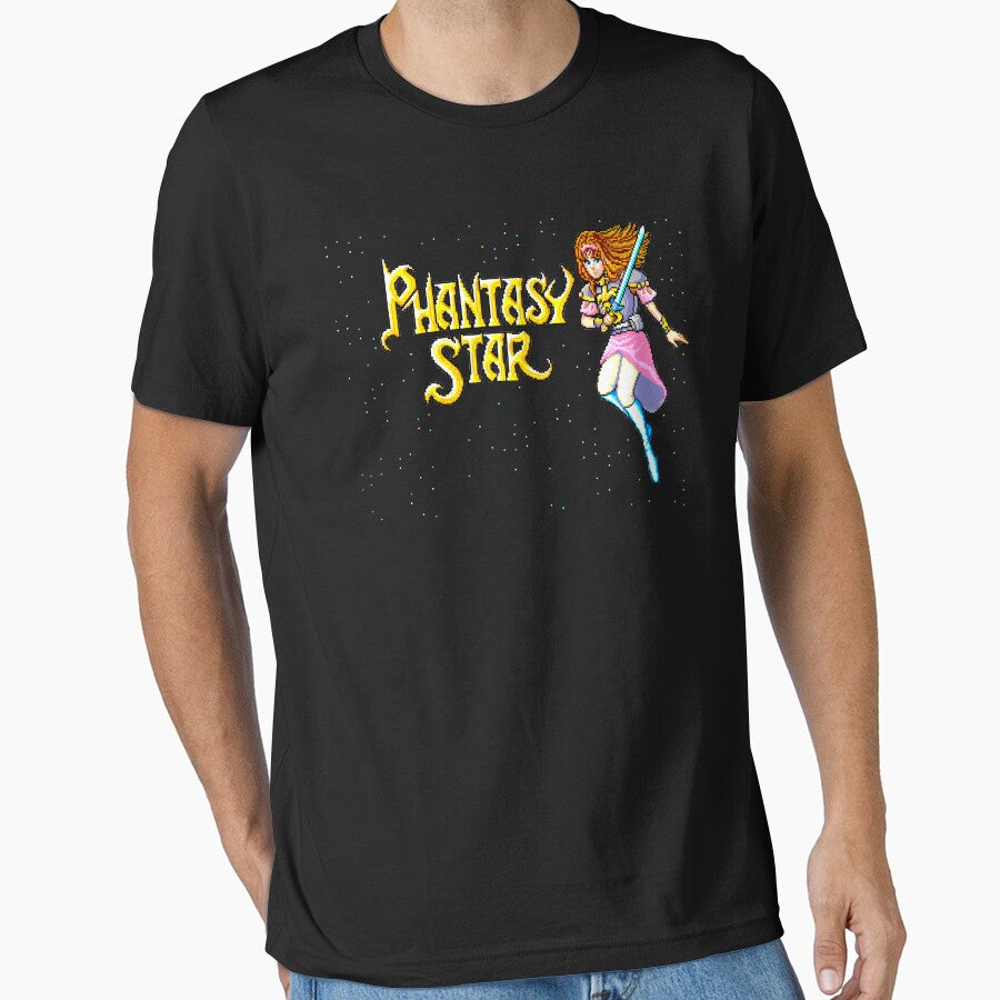 Phantasy Star - Title Screen by pixel8tees