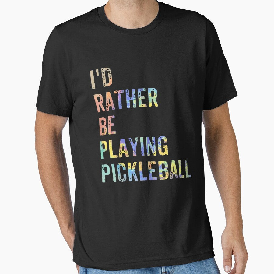 I'd Rather Be Playing Pickleball Addict Pickleball Lover by traceydowns