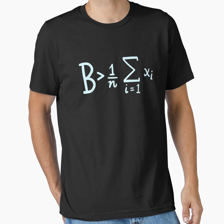 Be Greater Than Average, Funny Math by BradyAnthony