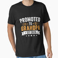 Vintage Promoted to Grandpa Est 2026 Baby Announcement by MotivaChic