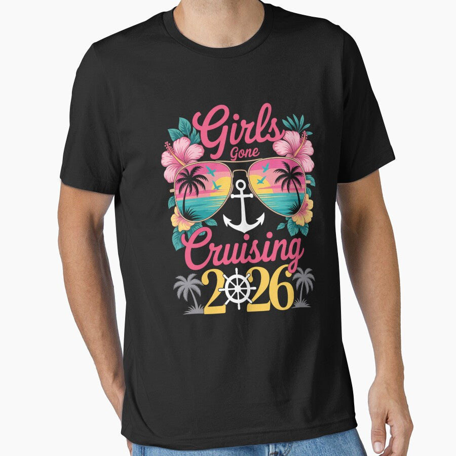 Cruise Girls Gone Cruising 2026 Vacation Trip by TorjeARTStore