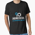 Engineer Girl Funny Cute Engineering STEM Gift by CharlesHowarde