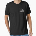 Love Padel T Shirt - white on black logo by dave-elf