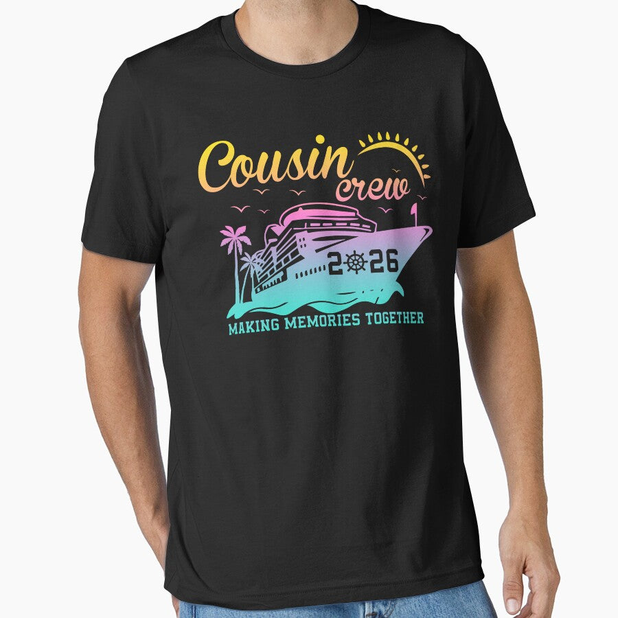Cousin Crew Cruise 2026 Making Memories Together Vacation by PixelWaveBD